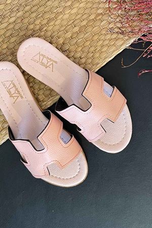 Mers Pudra Cilt H Kesim Deri Terlik    