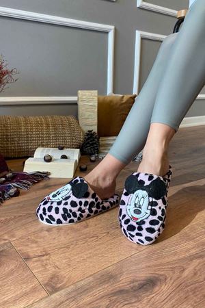 Pedro  Pudra Benekli Önü Kapalı Ev Terliği