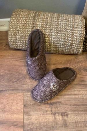 Esteban Erkek   Kahverengi  Önü Kapalı   Ev Terliği   