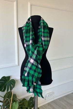 Shawl Desenli Kışlık Atkı & Şal  