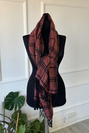 Shawl Desenli Kışlık Atkı & Şal