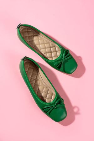 Gatto Yeşil Cilt Mini Fiyonklu Babet