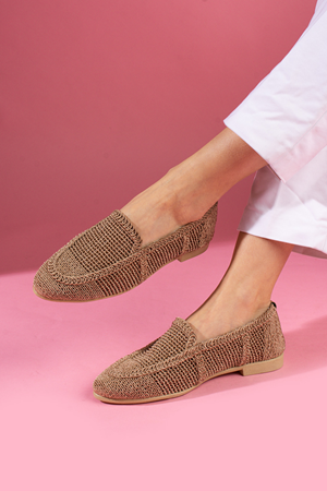 Moty Vizon Saraçlı Örgü Triko Babet