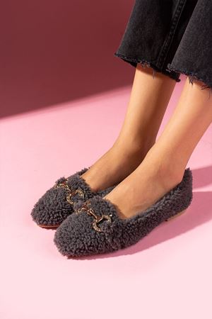 Sora Antrasit Havlu Dokulu Gold  Aksesuarlı Ev Babeti