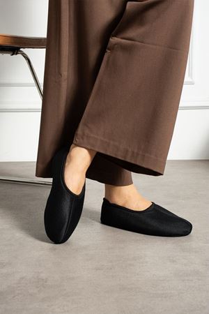 Bery Siyah Esnek Kumaşlı Soft Patik Babet