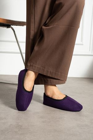 Bery Mor Esnek Kumaşlı Soft Patik Babet