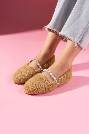 Averis Vizon Havlu Dokulu İnci Kemerli Ev Babeti