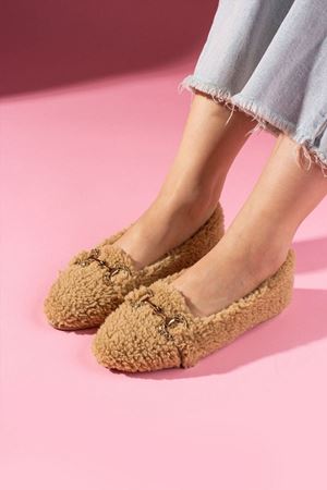 Sora Vizon Havlu Dokulu Gold  Aksesuarlı Ev Babeti