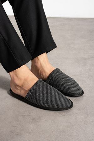 Florida Füme Noktacıklı Erkek Ev Terliği 