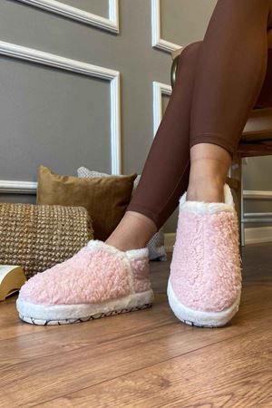 Charli Pudra Havlu Dokulu Sarmal Tabanlı  Ev Botu