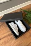 Tiron Beyaz  Cilt  Kadın Sneaker 