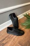 Tiron Siyah Cilt  Kadın Sneaker 