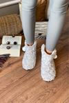 Lily   Bej Ponponlu  Comfort Ev Botu  