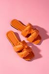 Willy  Turuncu Çift Düğüm Kemerli  Terlik  