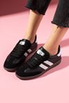 Helix Siyah Bağcıklı Spor Sneaker Ayakkabı