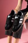 Helix Siyah Bağcıklı Spor Sneaker Ayakkabı