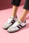 Helix Beyaz Bağcıklı Spor Sneaker Ayakkabı 
