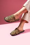 Alice Mini Leopar Desenli Ev Terliği