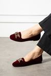 Camrin Bordo Gold Olimpiyat Tokalı Elegant Ev Babeti
